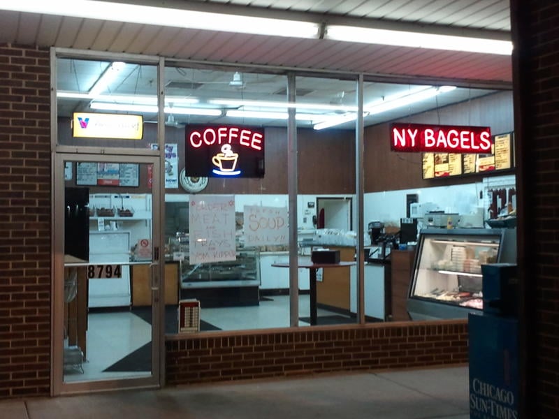 Picture of the outside of the deli